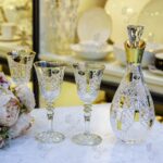 طقم شربات كريستال 7 قطع زجاج بوهيمى