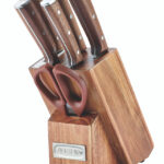 استاند سكاكين أرشيا خشب 7 قطع كود 3190