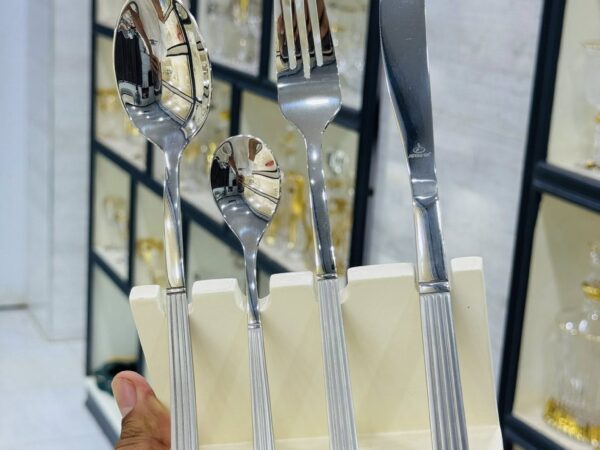 شنطة معالق أرشيا 86 قطعة سيلفر كود 3091