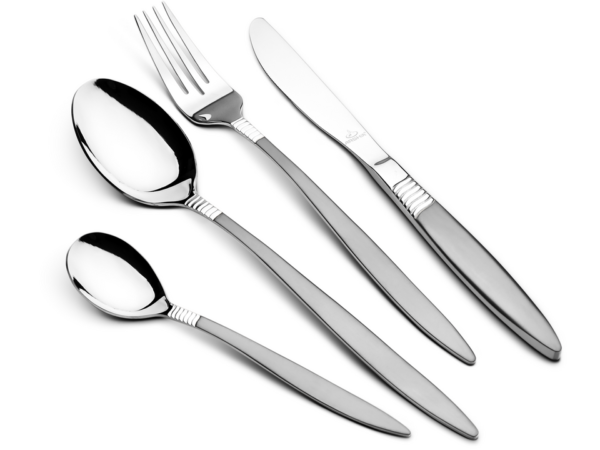 شنطة معالق أرشيا 86 قطعة فضى كود 2637